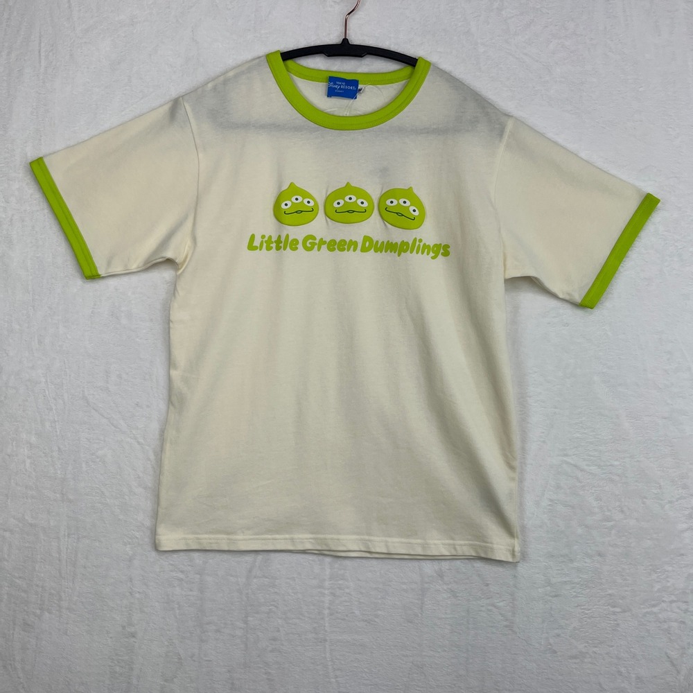 Tokyo Disney Resort Toy Story Alien Little Green Dumplings T Shirt NWT Women's M